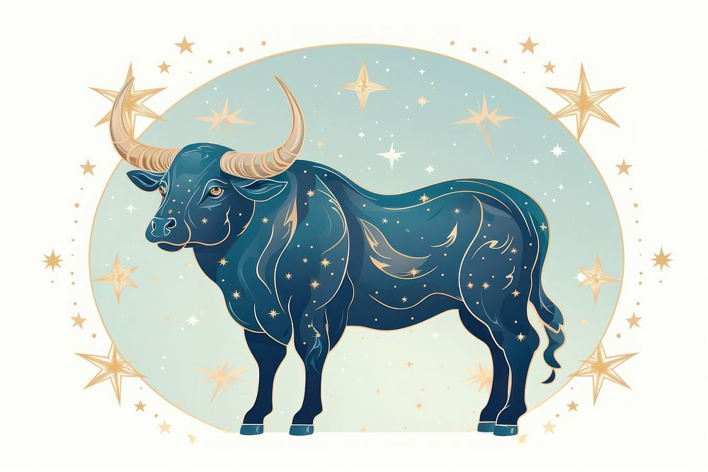 Taurus livestock buffalo mammal. AI generated Image by rawpixel.
