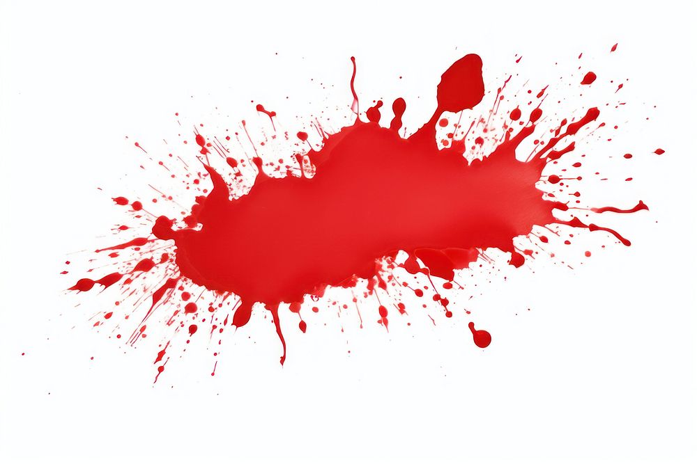 Print splatter red white background splattered. AI generated Image by rawpixel.