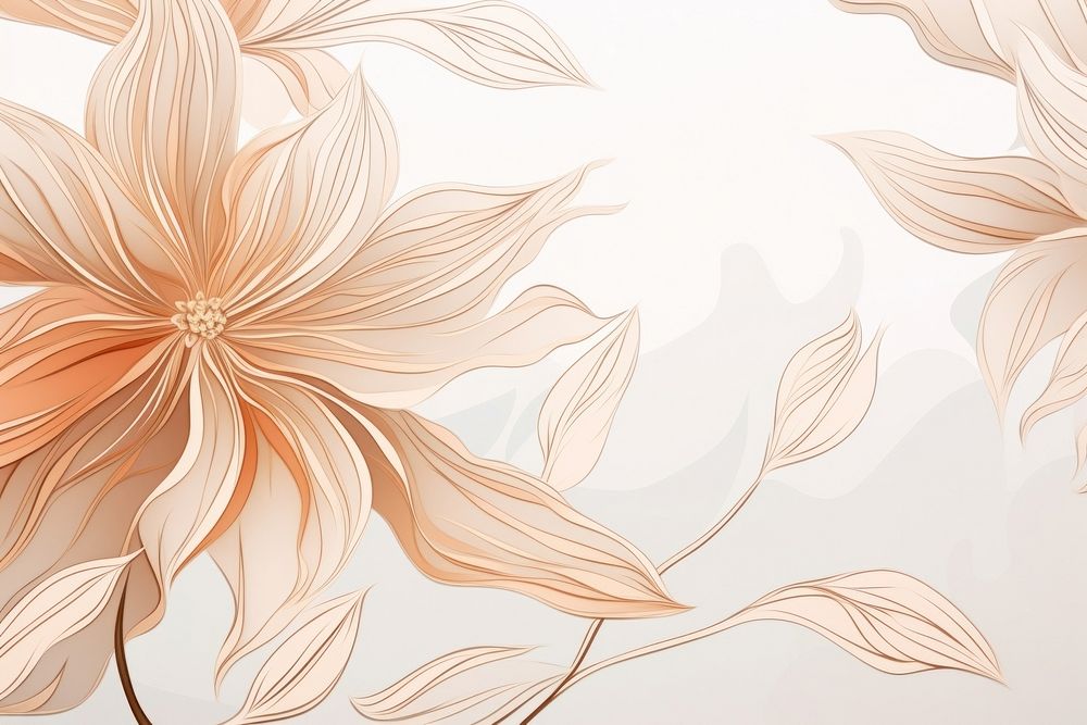 Botanical rustic flower backgrounds pattern art. AI generated Image by rawpixel.
