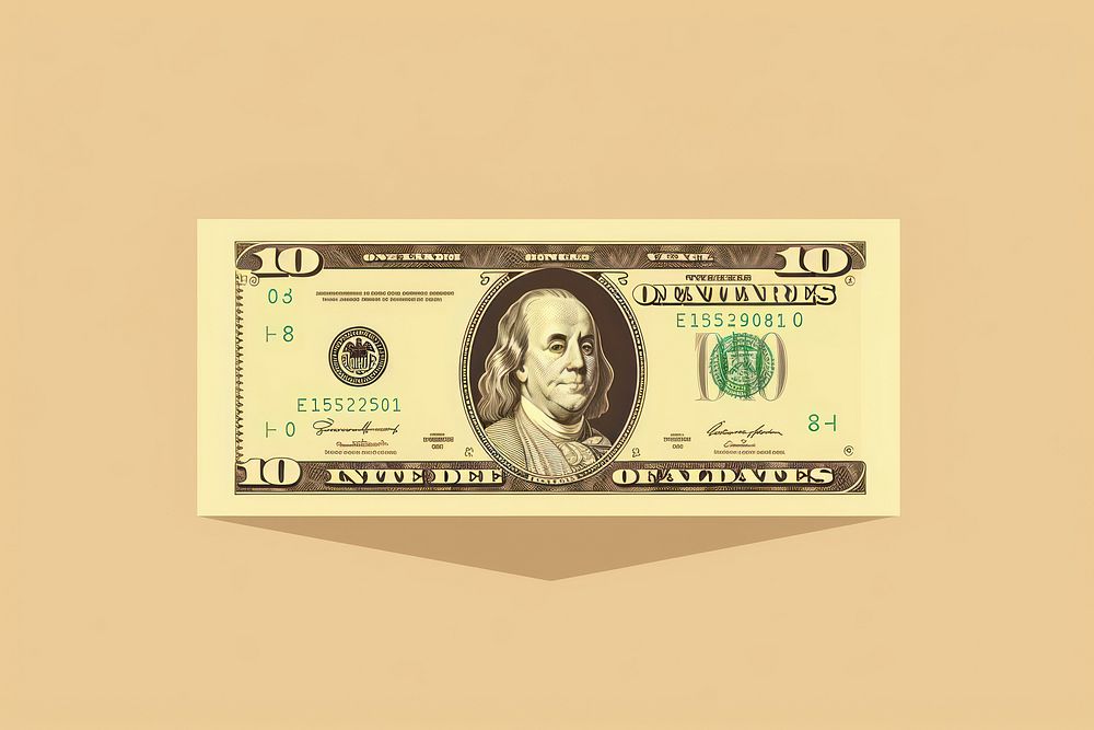 Dollar bills money paper text. AI generated Image by rawpixel.