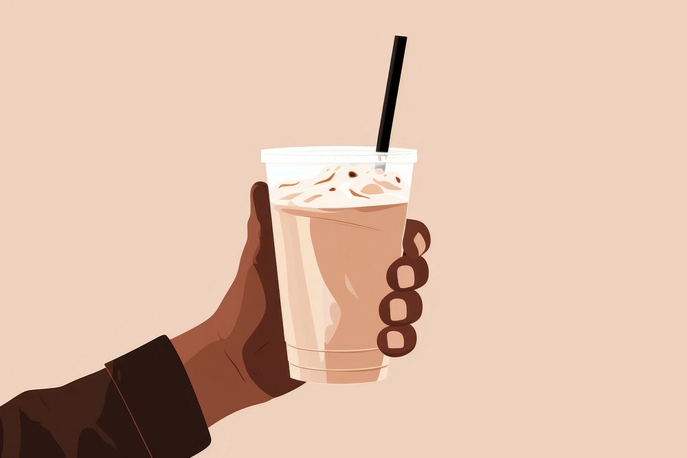 Hand holding coffee drink refreshment disposable. AI generated Image by rawpixel.