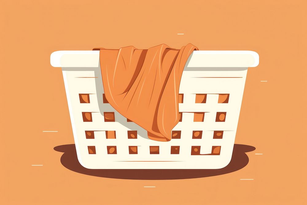 Laundry basket container letterbox cleaning. AI generated Image by rawpixel.