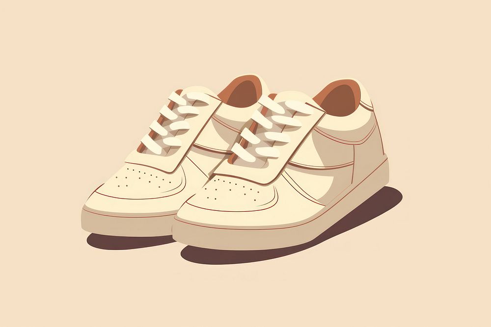 Shoes footwear shoelace clothing. AI generated Image by rawpixel.