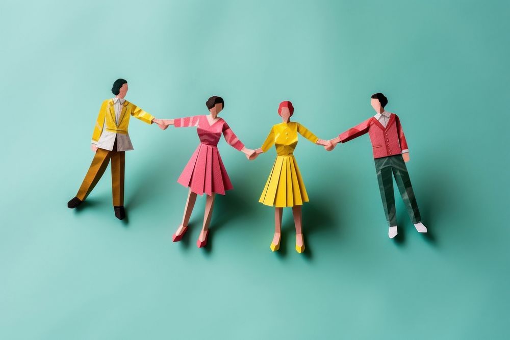 Hand dancing adult fun. AI generated Image by rawpixel.