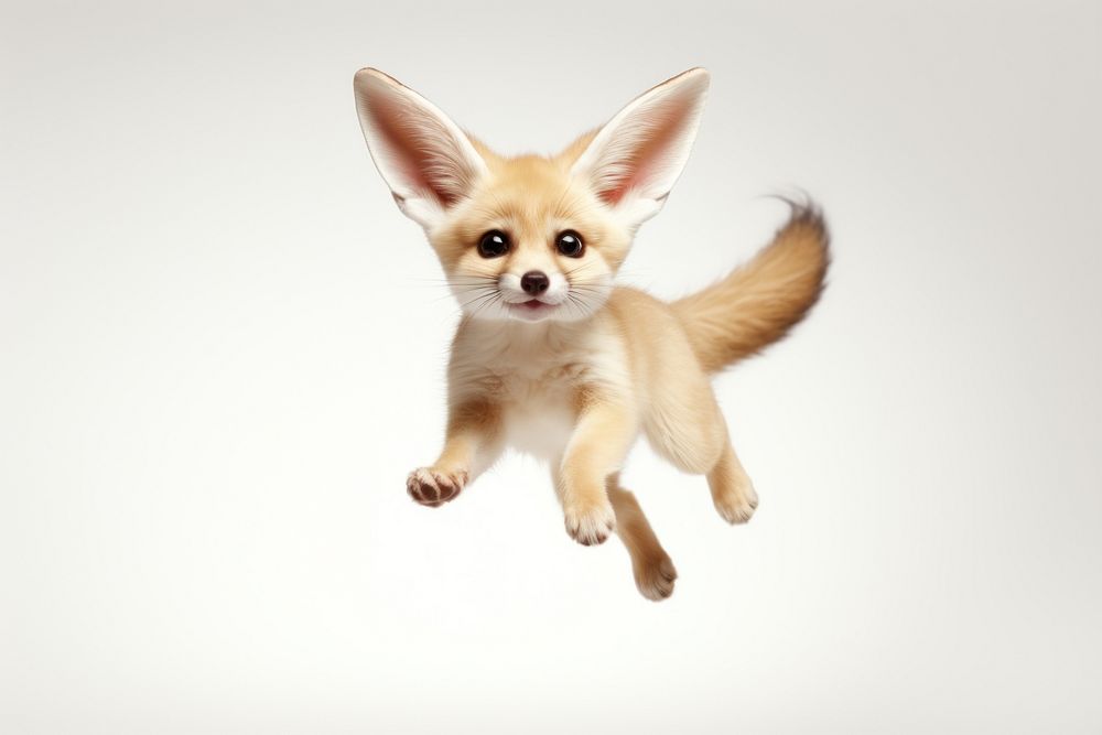 Fennec fox mammal animal cute. AI generated Image by rawpixel.