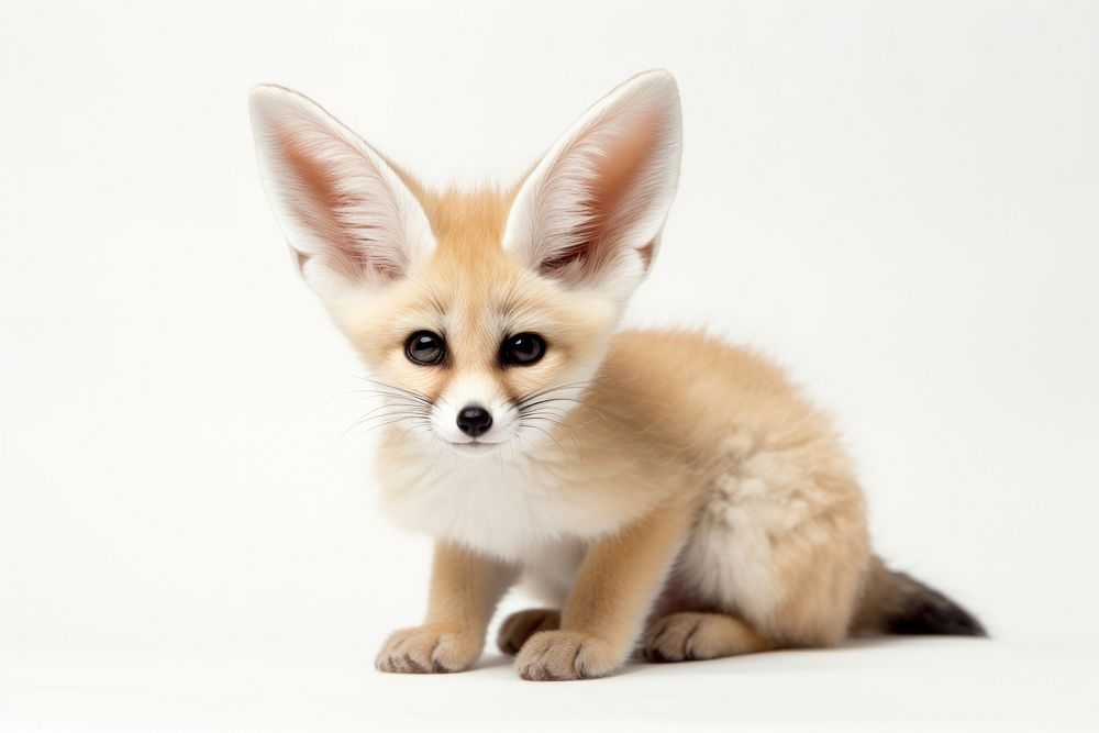 Fennec fox wildlife animal mammal. AI generated Image by rawpixel.