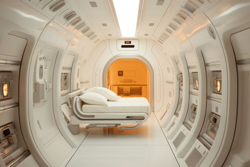 Architecture hospital building technology. AI generated Image by rawpixel.