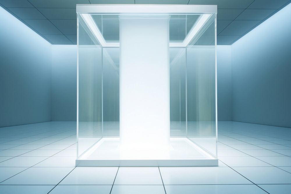 Elevator lighting architecture illuminated. AI generated Image by rawpixel.