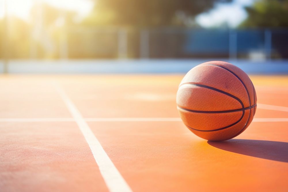 Basketball sports competition exercising. AI generated Image by rawpixel.
