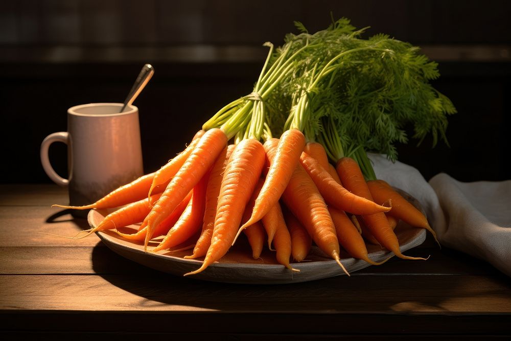 Smoothie carrots vegetable plant food. AI generated Image by rawpixel.