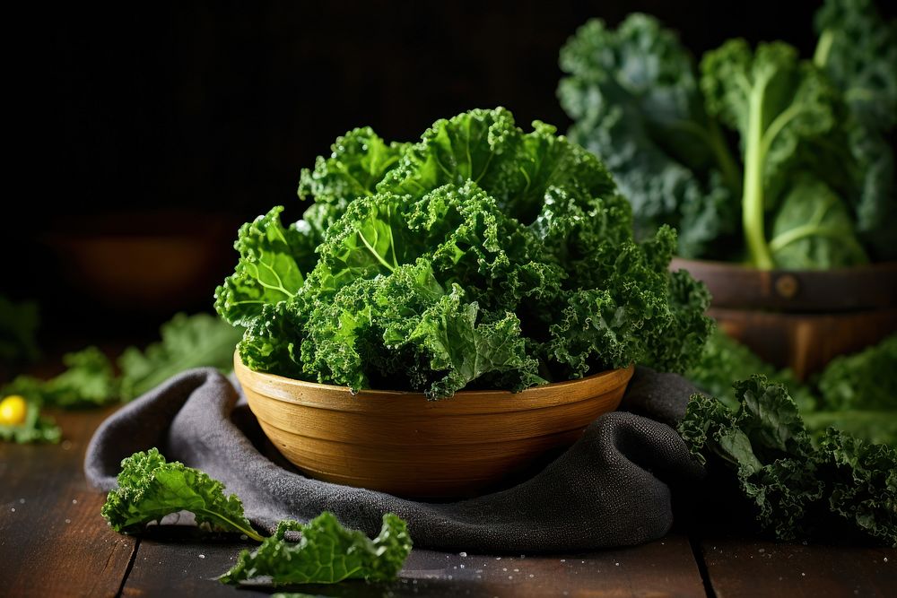 Smoothie kale vegetable plant food. AI generated Image by rawpixel.