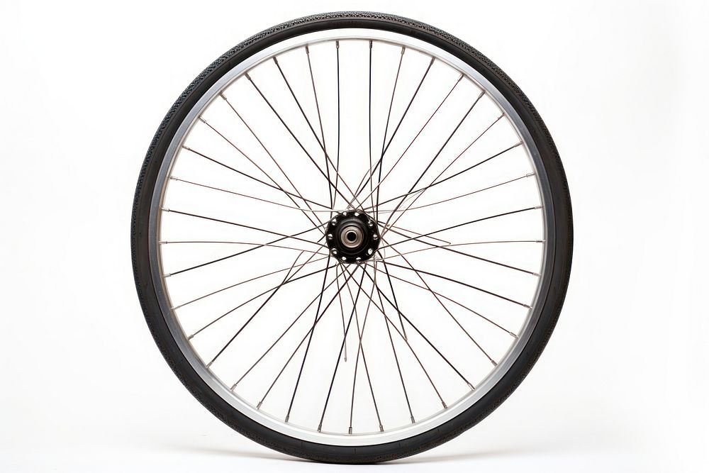 Bicycle wheel vehicle spoke tire. AI generated Image by rawpixel.
