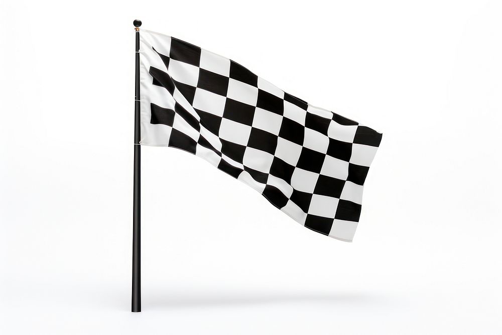 Flag white black white background. AI generated Image by rawpixel.
