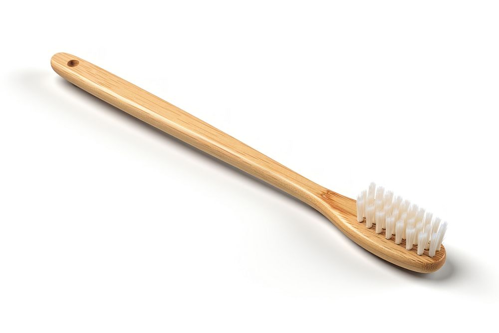 Toothbrush tool white background cleaning. AI generated Image by rawpixel.