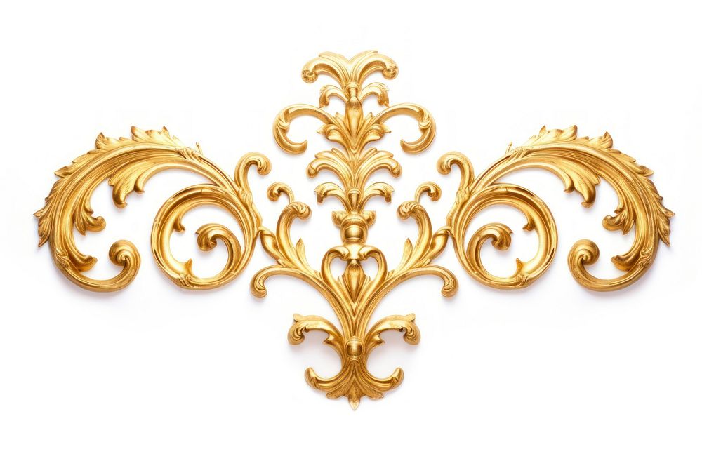 Ornament pattern gold jewelry. AI generated Image by rawpixel.