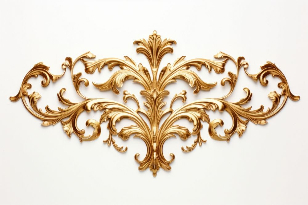 Ornament pattern gold art. 