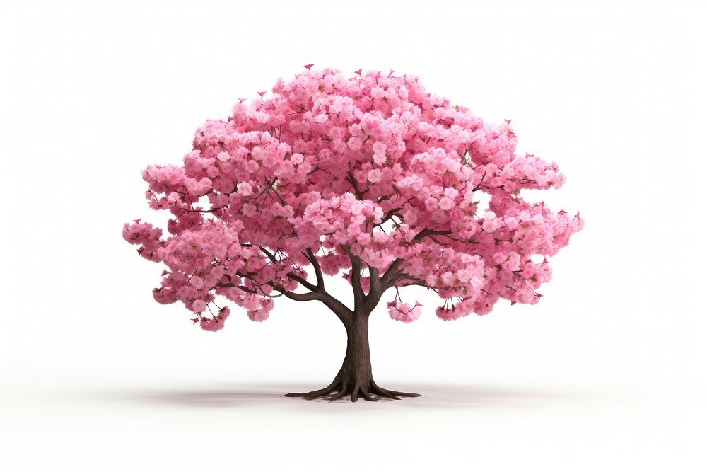 Cherry blosom tree outdoors blossom flower. AI generated Image by rawpixel.
