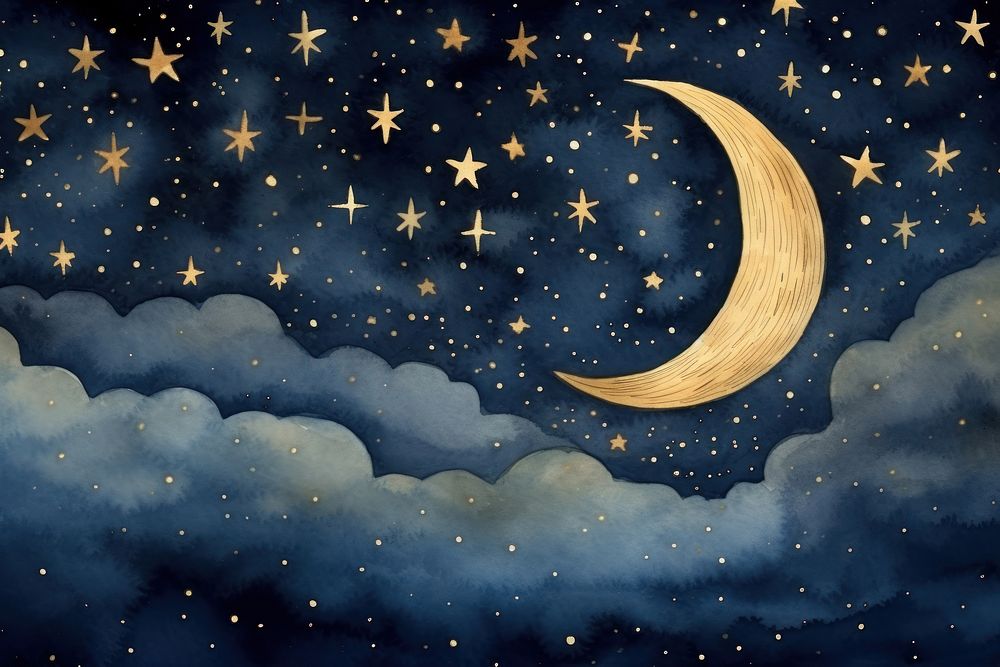 Night sky background moon backgrounds astronomy. 