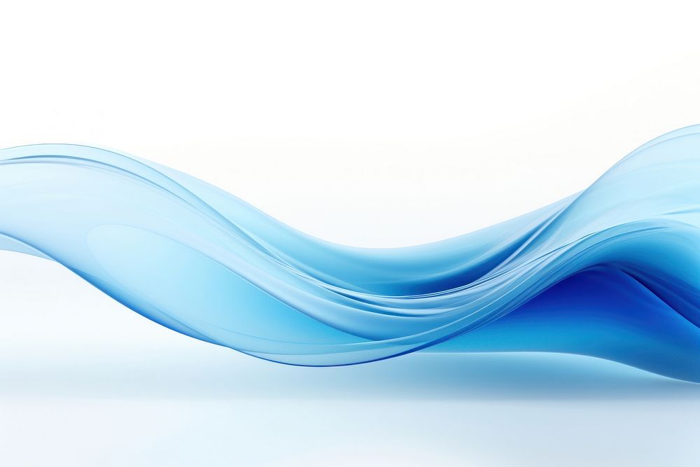 Wave blue backgrounds simplicity. AI generated Image by rawpixel.