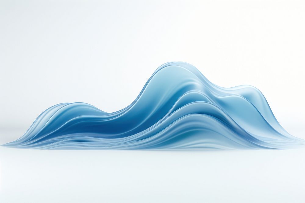 Wave nature blue backgrounds. AI generated Image by rawpixel.