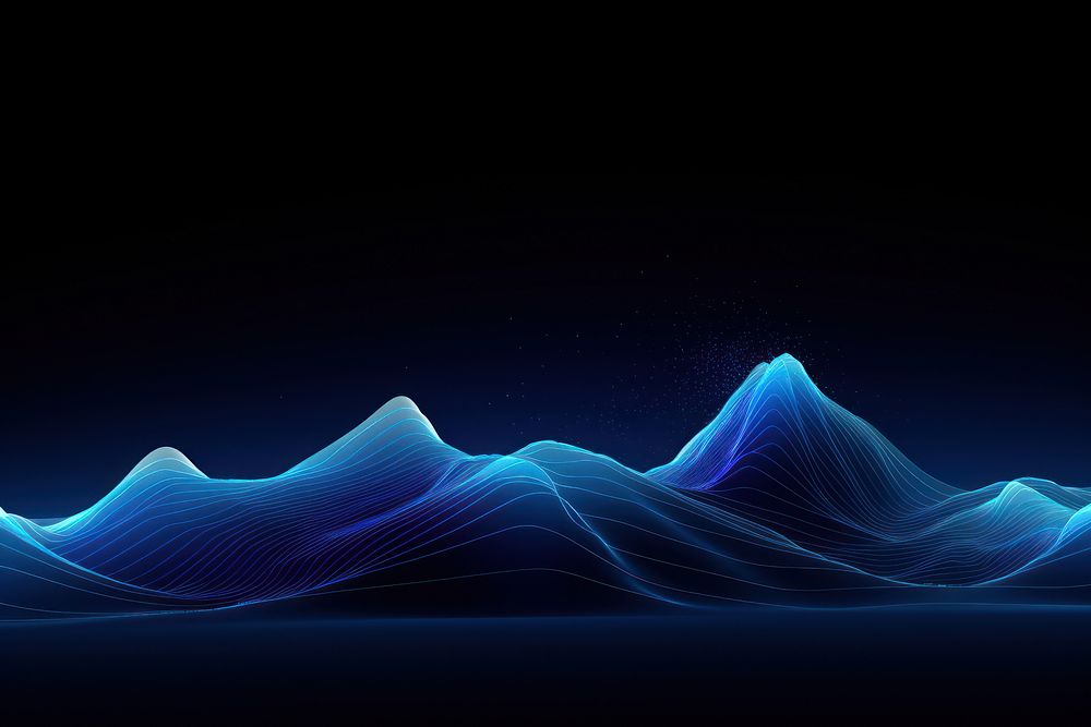 Wave pattern nature light. AI generated Image by rawpixel.