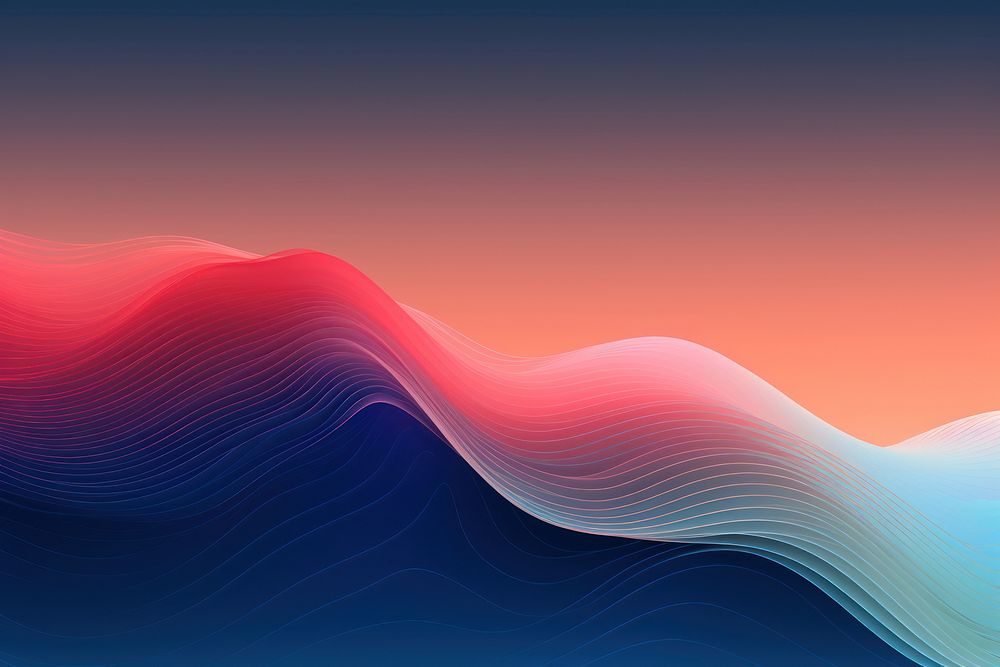 Wave pattern nature backgrounds. AI generated Image by rawpixel.