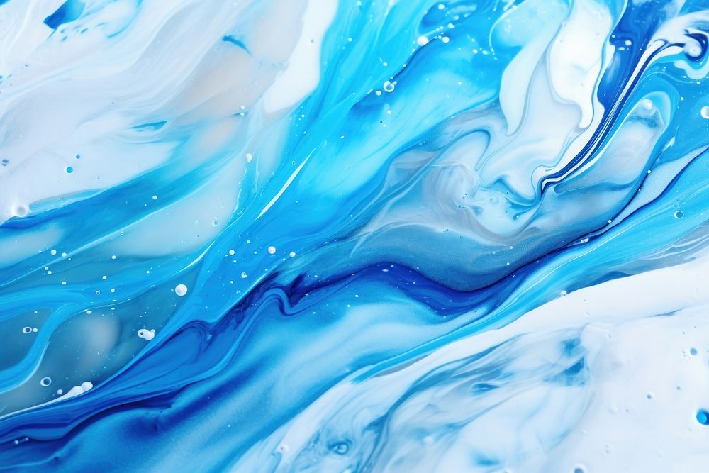 Blue liquid abstract marble backgrounds outdoors art. 