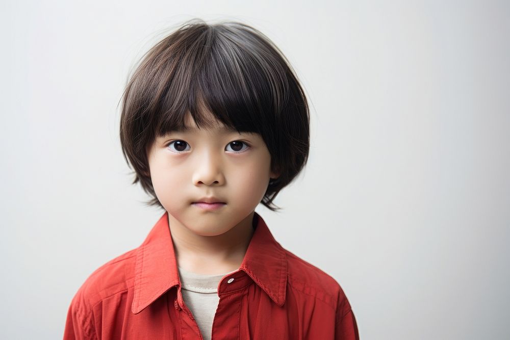 Asian kid portrait photo photography. AI generated Image by rawpixel.