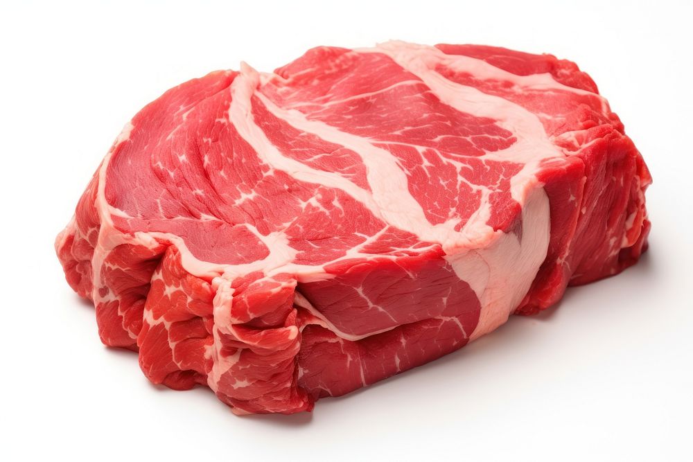 Fresh raw Chuck Eye Roast Chuck Cut meat beef food. AI generated Image by rawpixel.
