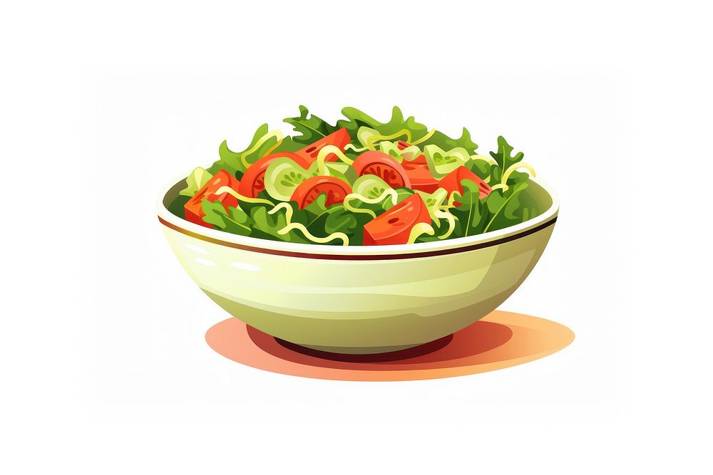 Bowl food vegetable freshness. AI generated Image by rawpixel.
