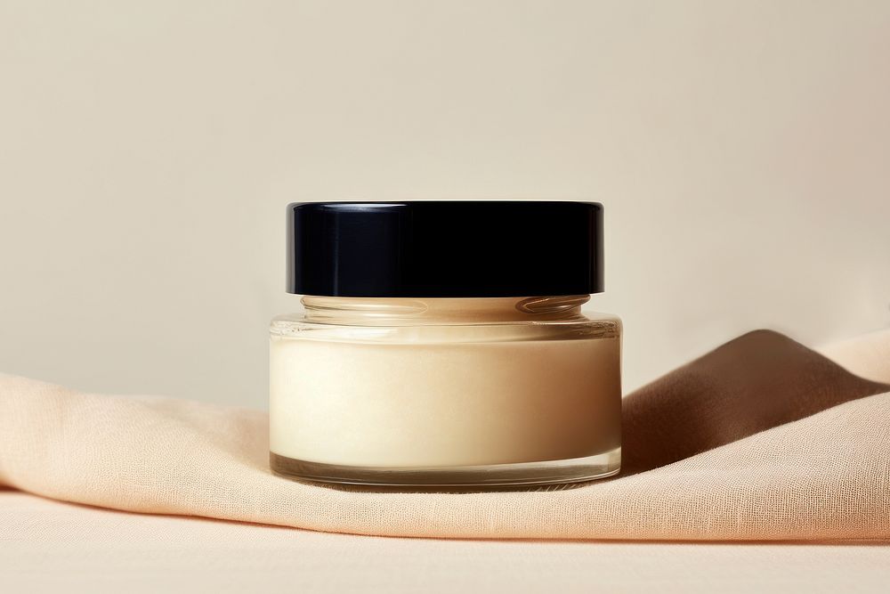 Foundation makeup jar, product packaging design