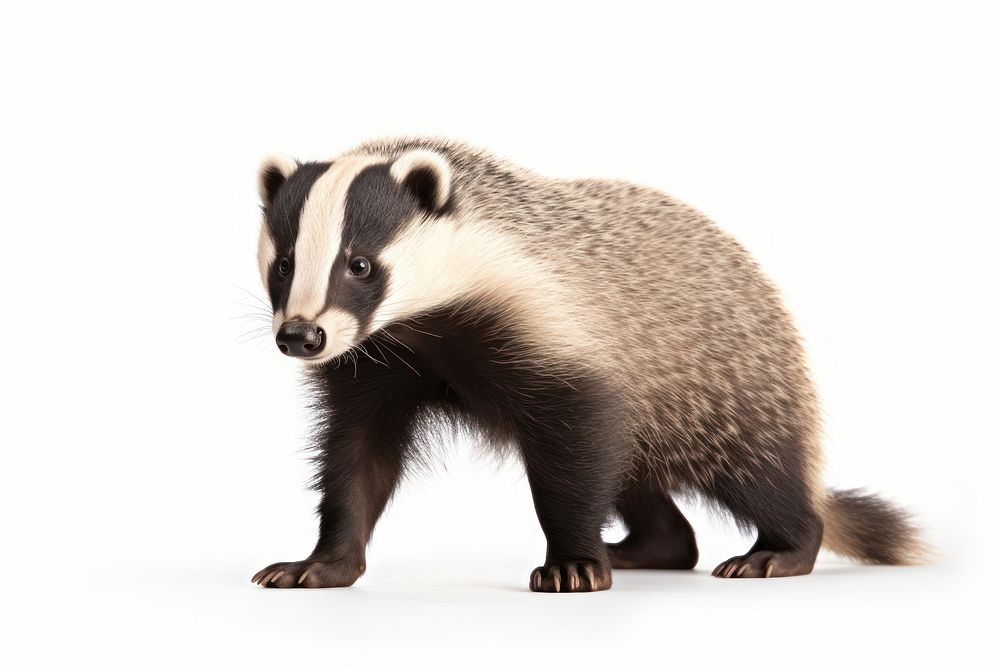 Badger wildlife animal mammal. AI generated Image by rawpixel.