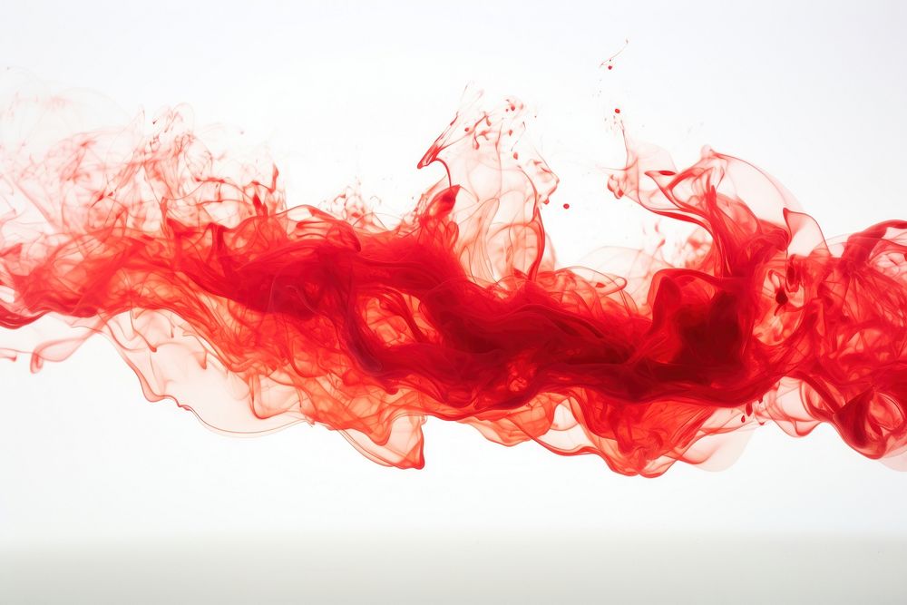 Red fire effect smoke backgrounds splattered. AI generated Image by rawpixel.