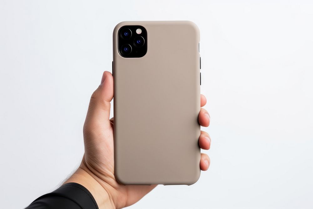 Case photography phone hand. 