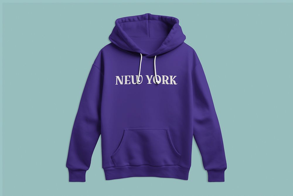 Hoodie mockup, apparel psd