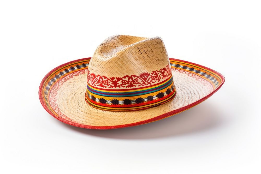 Sombrero Hat sombrero hat white background. AI generated Image by rawpixel.