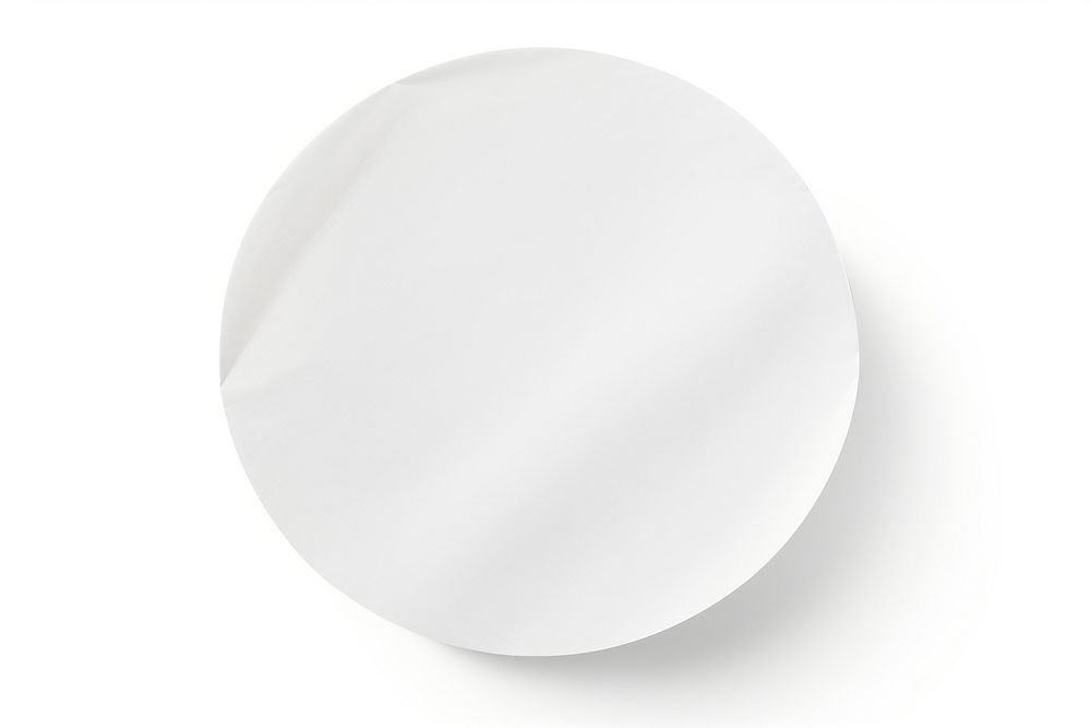 Sticker label paper white white background. AI generated Image by rawpixel.