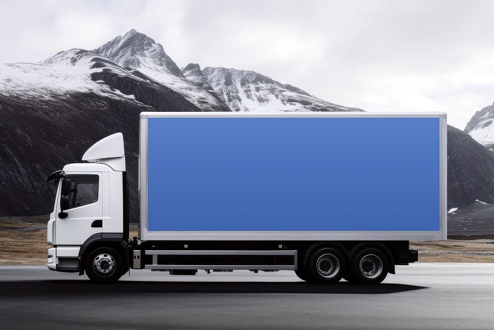 Cargo truck, vehicle design resource