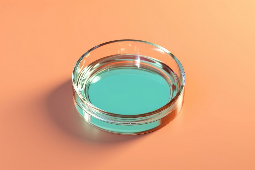 Ashtray color glass refreshment turquoise. AI generated Image by rawpixel.