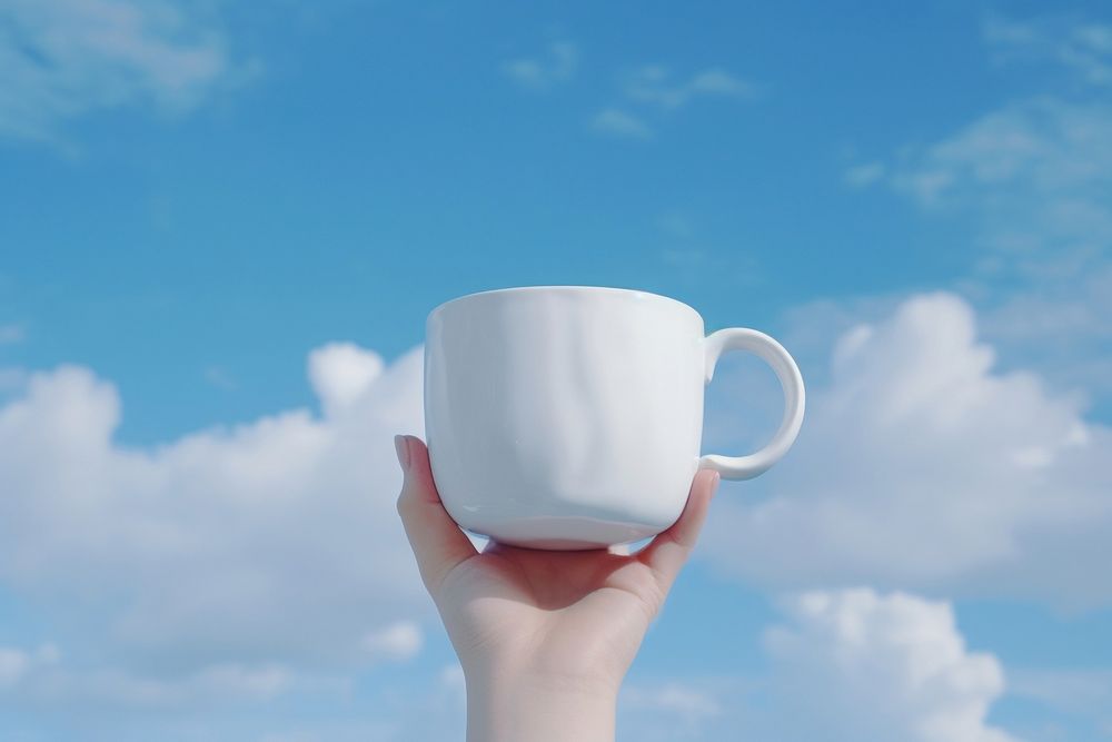 A mug ceramic coffee drink. AI generated Image by rawpixel.