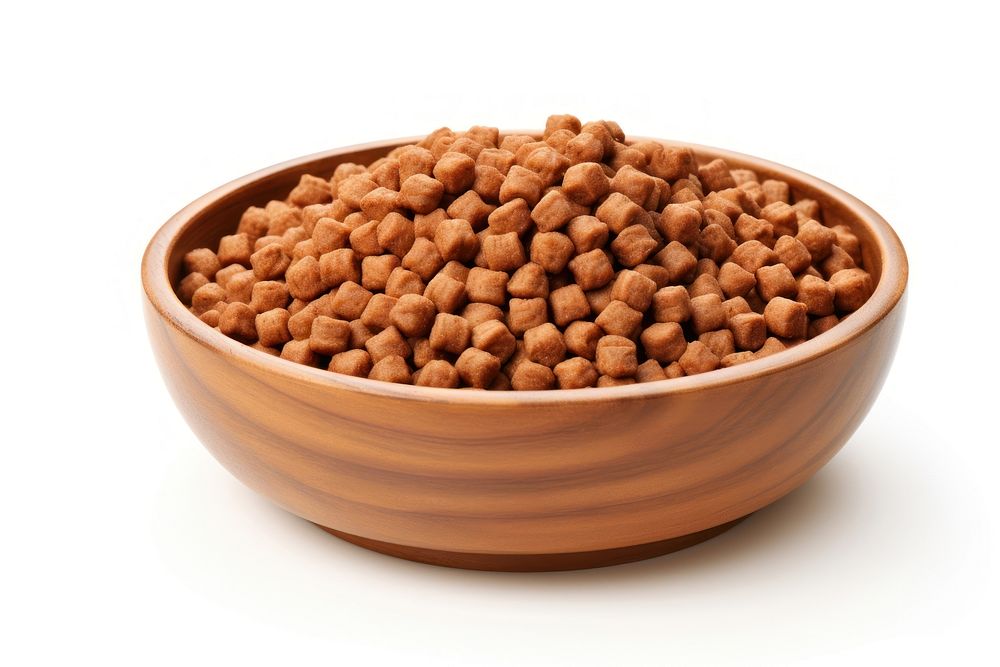 Dry dog food bowl vegetable nut. AI generated Image by rawpixel.