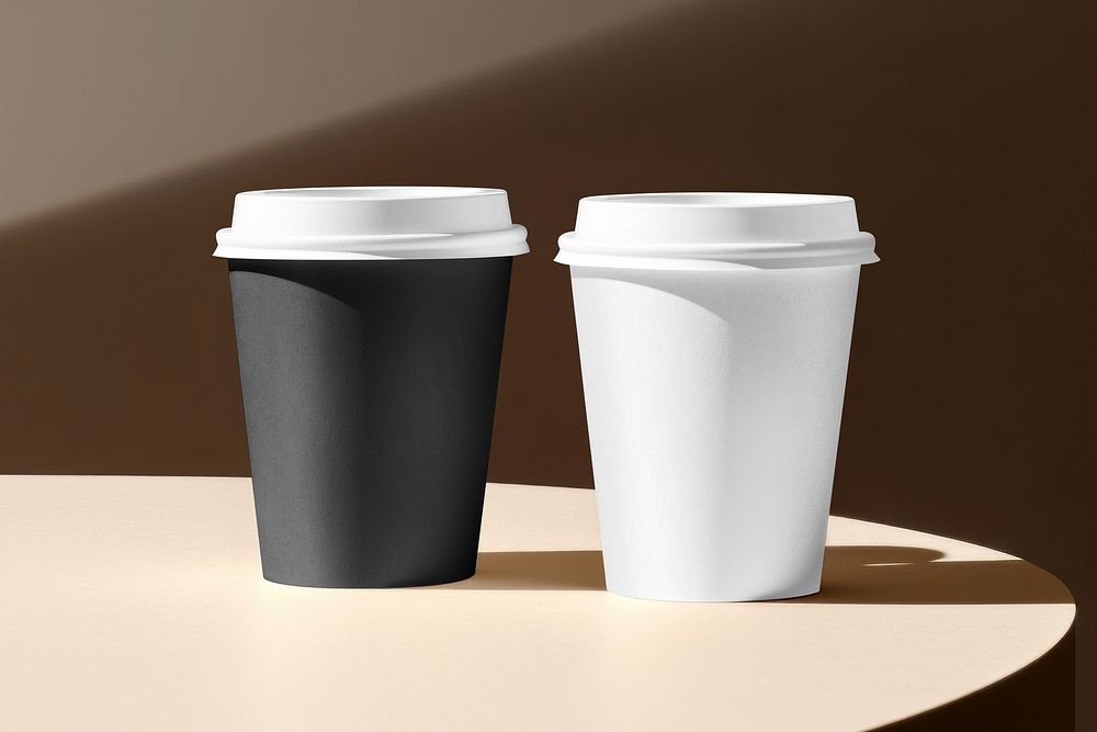 Paper coffee cup, product packaging | Free Photo - rawpixel