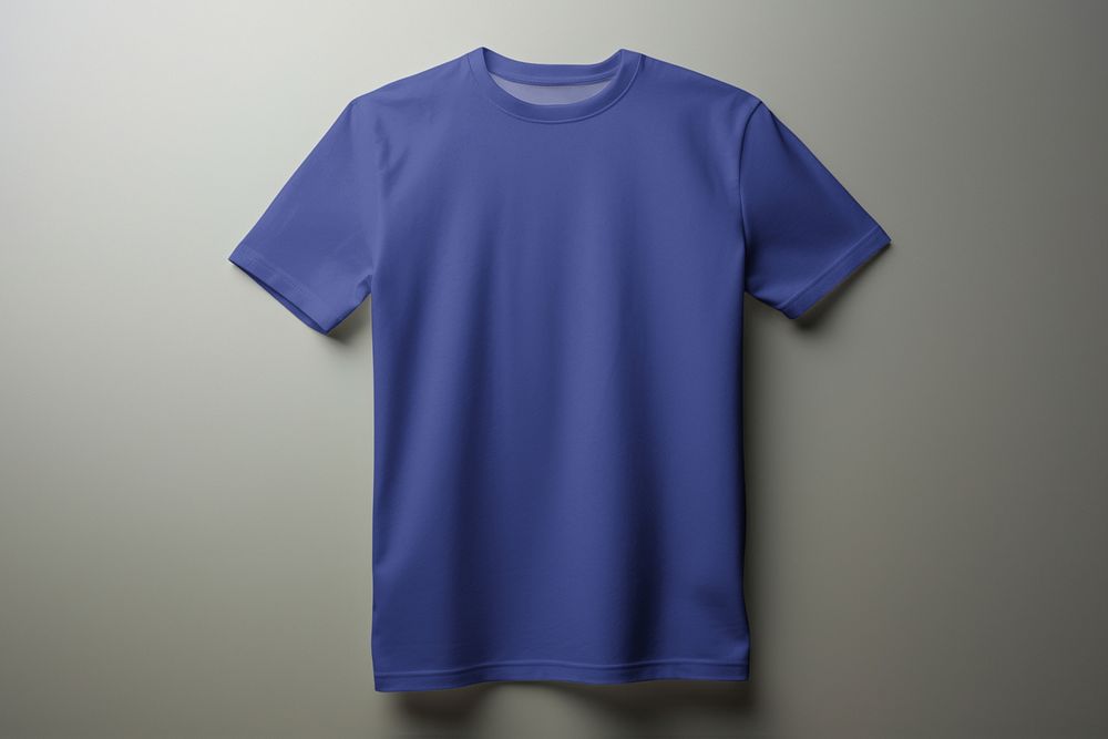 Purple t-shirt with design space