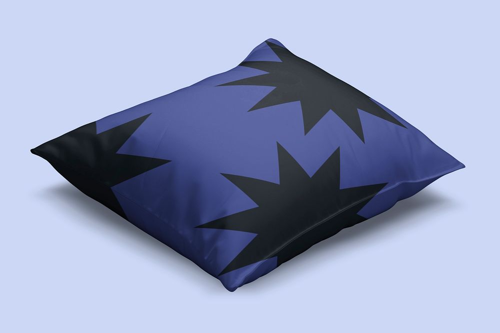 Cushion pillow case mockup psd