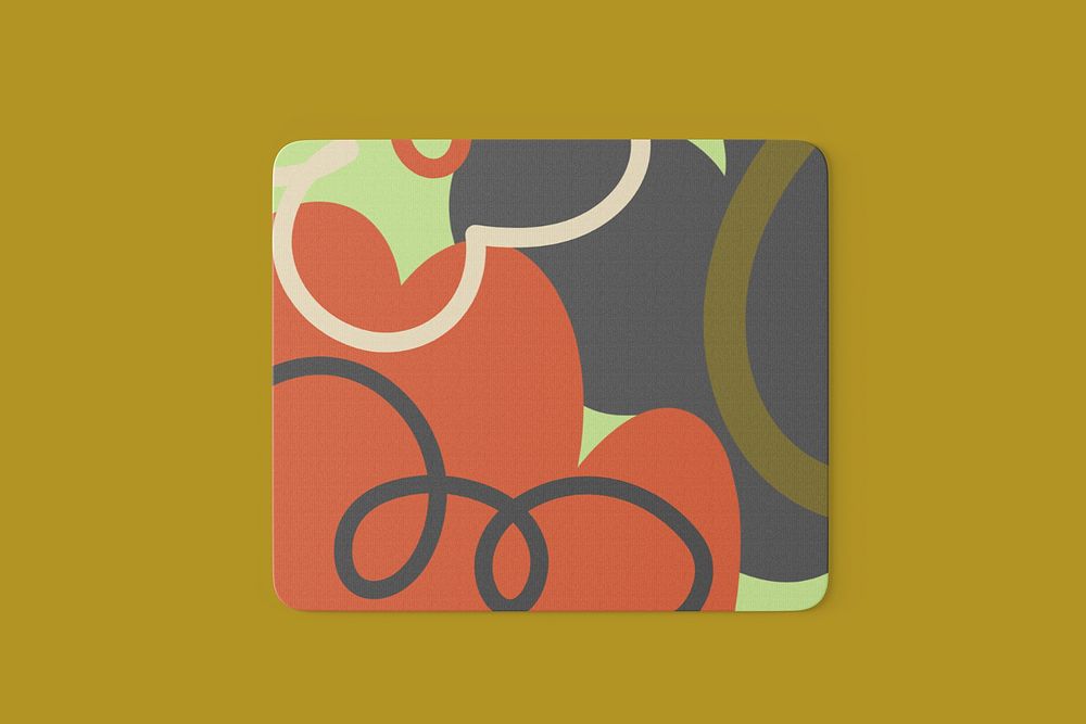 Abstract mousepad, product design