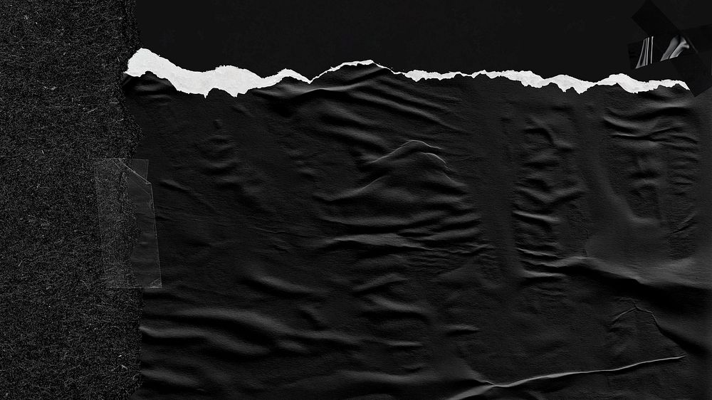 Black paper texture desktop wallpaper | Free Photo Illustration - rawpixel