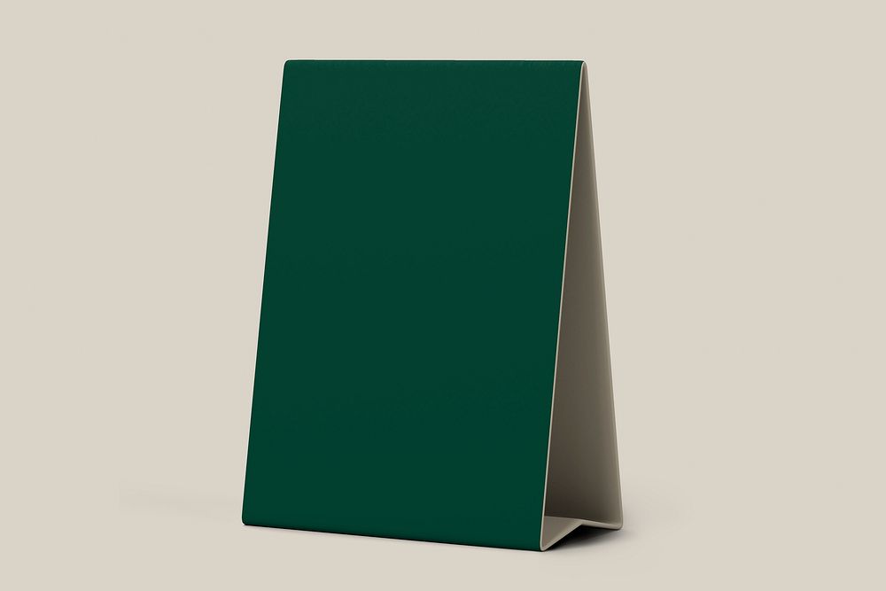 Green paper sign image
