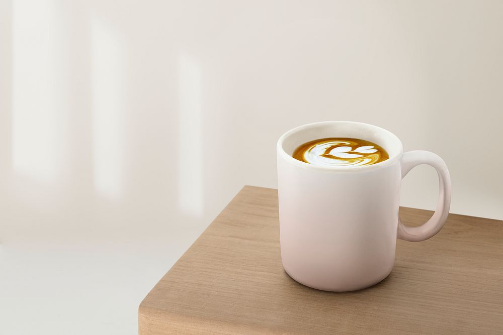 Coffee mug mockup psd