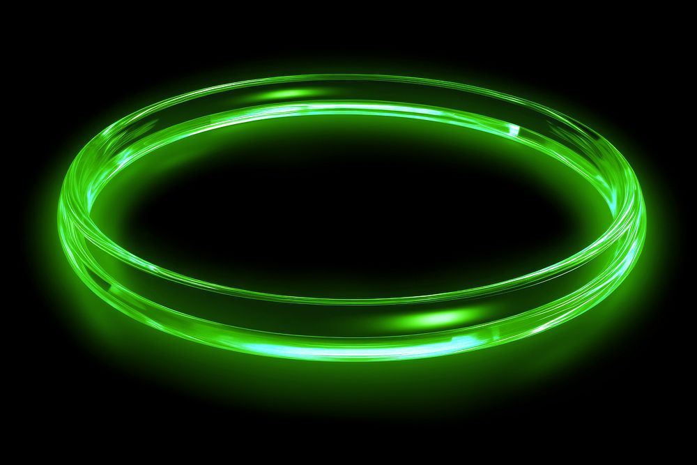 Green light ring effect 