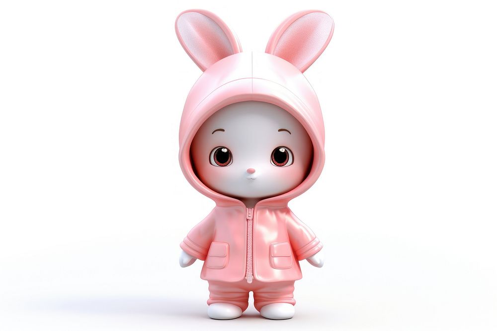 Cute toy white background representation. AI generated Image by rawpixel.